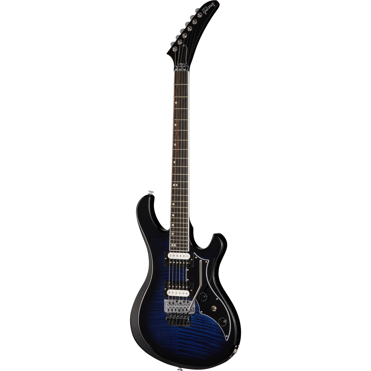 Gibson Victory Floyd Rose Electric Guitar - Deep Ocean Burst - View 2 | MusicMarket