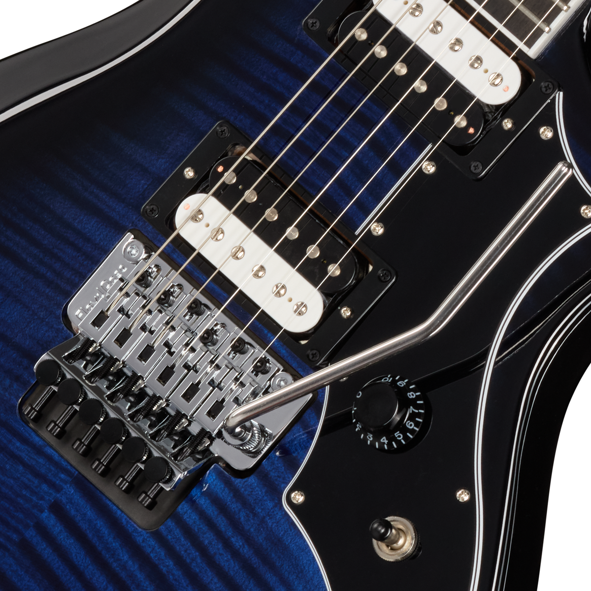 Gibson Victory Floyd Rose Electric Guitar - Deep Ocean Burst - View 6 | MusicMarket