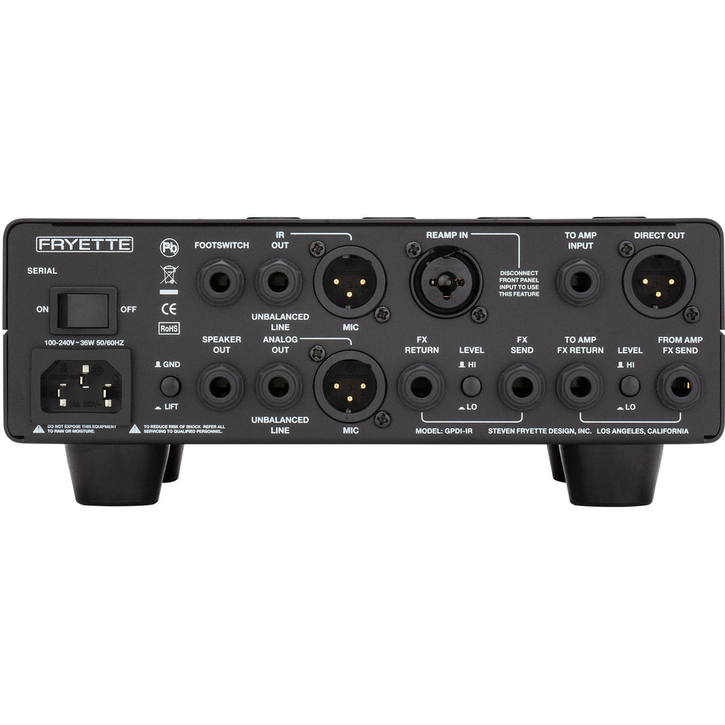 Fryette Valvulator GPDI/IR Direct Recording Tube Amplifier - View 4 | MusicMarket
