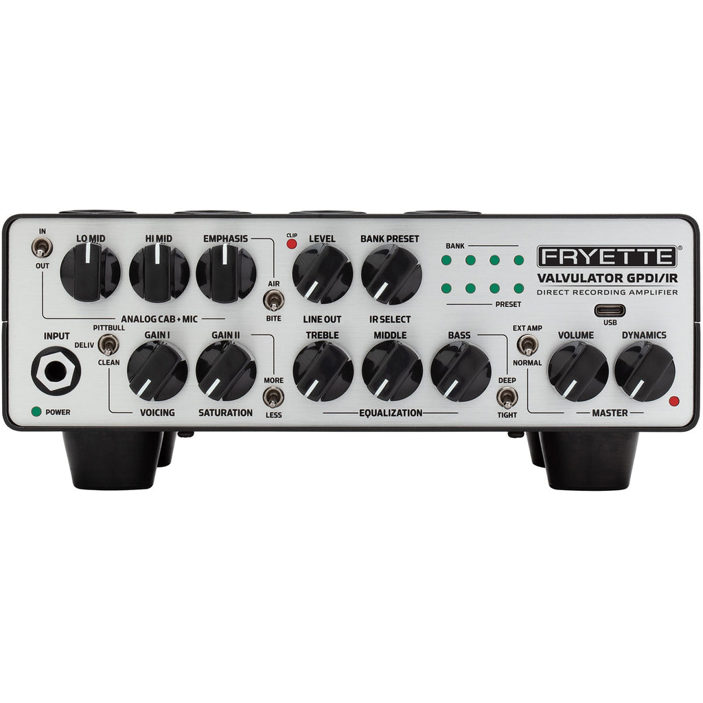 Fryette Valvulator GPDI/IR Direct Recording Tube Amplifier - MusicMarket