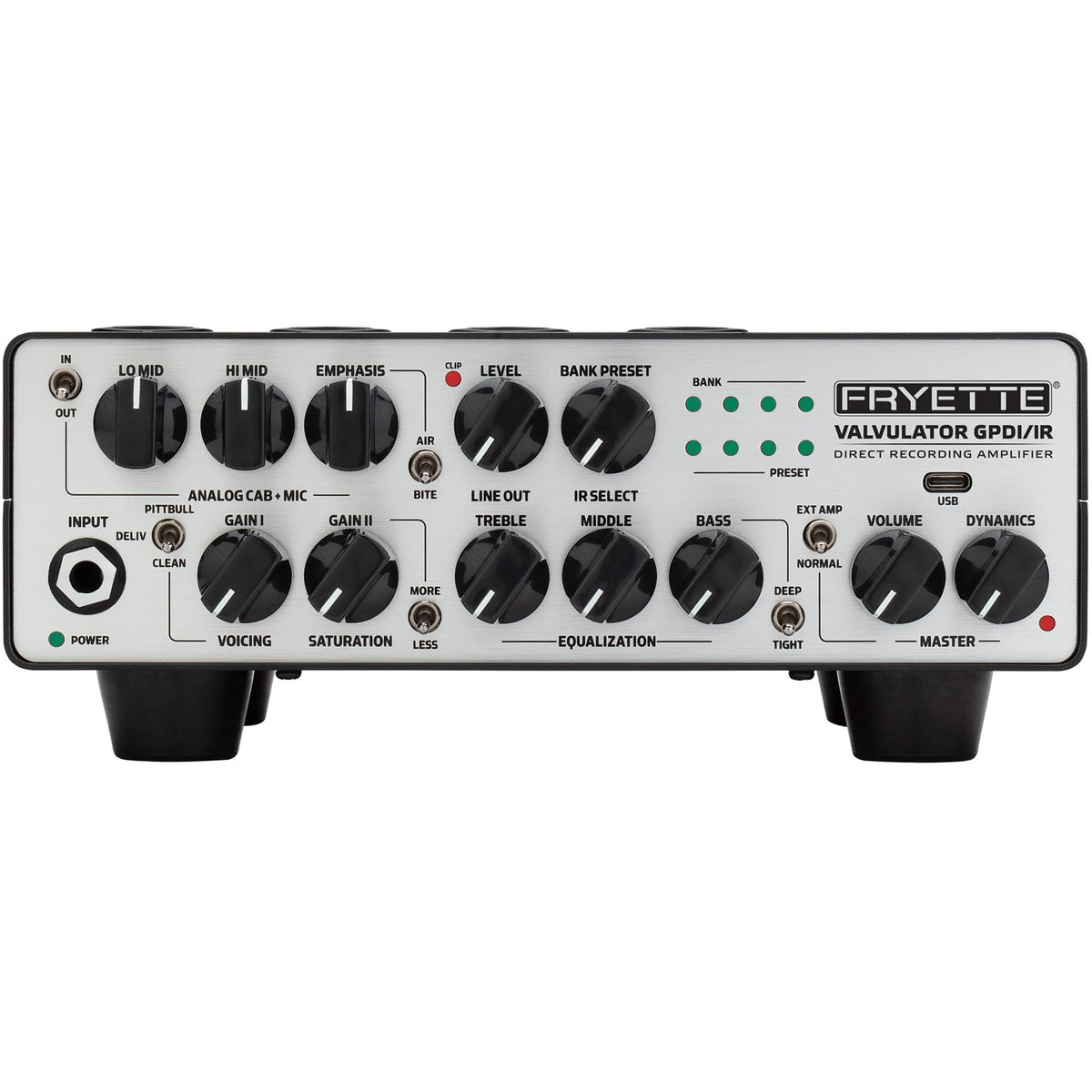 Fryette Valvulator GPDI/IR Direct Recording Tube Amplifier - MusicMarket