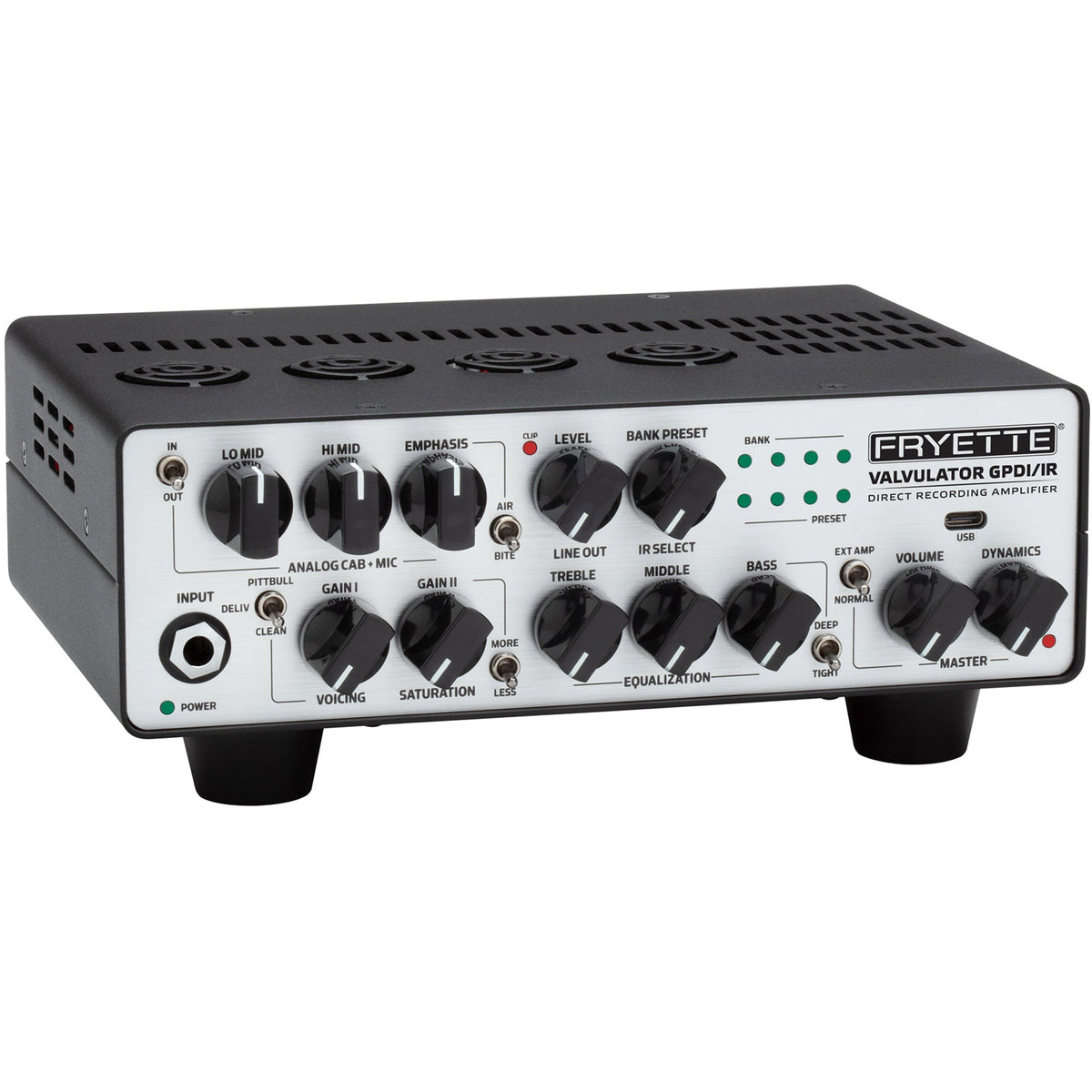 Fryette Valvulator GPDI/IR Direct Recording Tube Amplifier - View 2 | MusicMarket