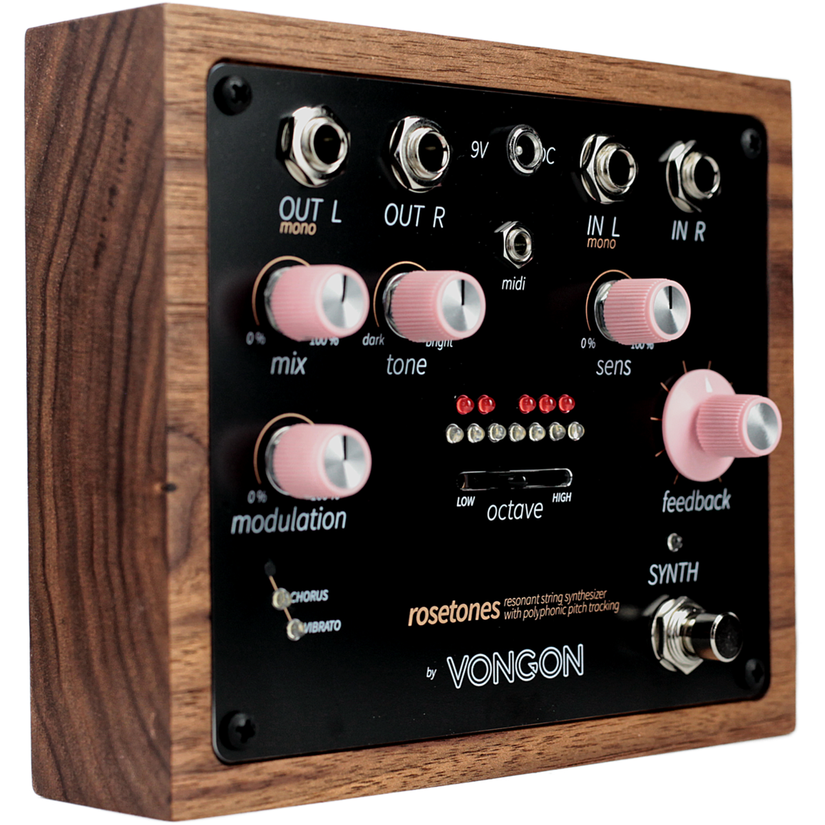 Vongon Rosetones 12-Voice Polyphonic Resonant String Synthesizer - View 2 | MusicMarket