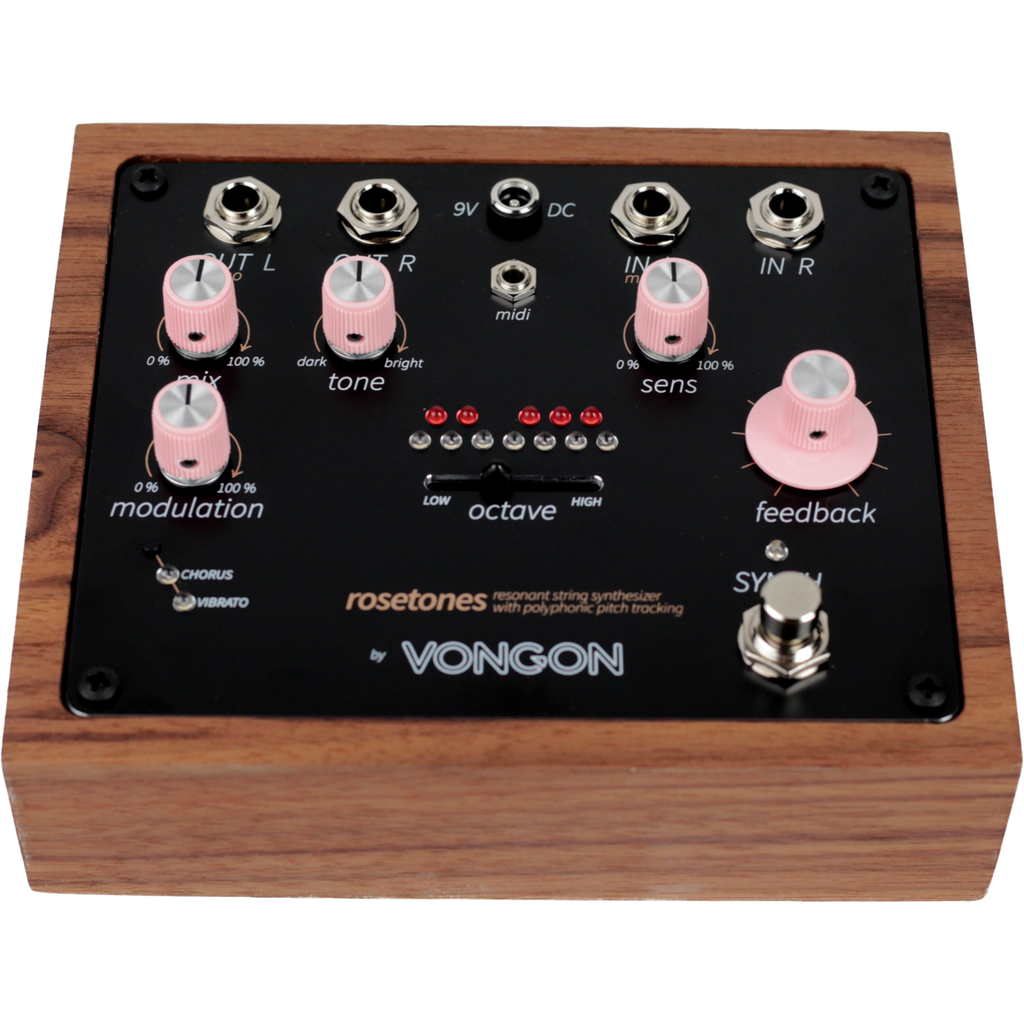 Vongon Rosetones 12-Voice Polyphonic Resonant String Synthesizer - View 5 | MusicMarket