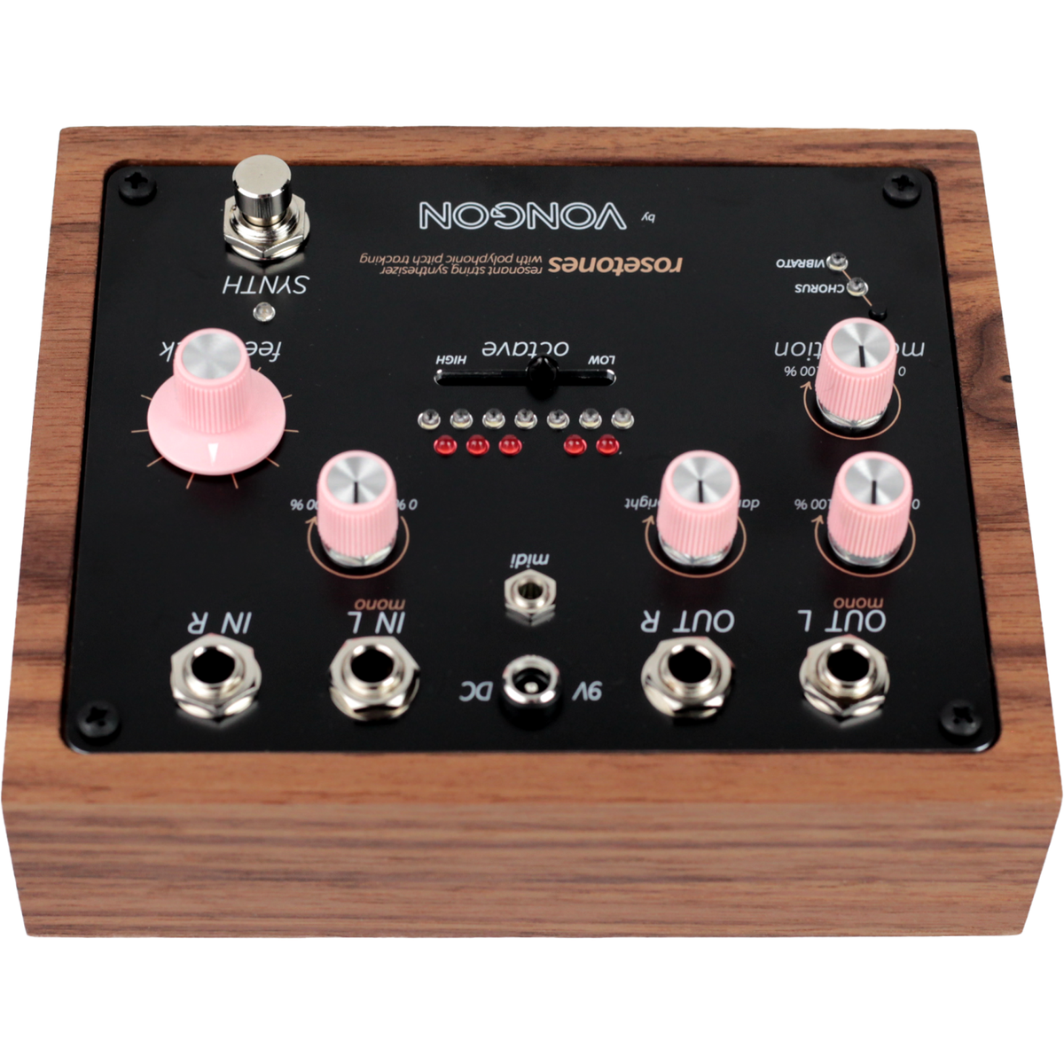 Vongon Rosetones 12-Voice Polyphonic Resonant String Synthesizer - View 4 | MusicMarket