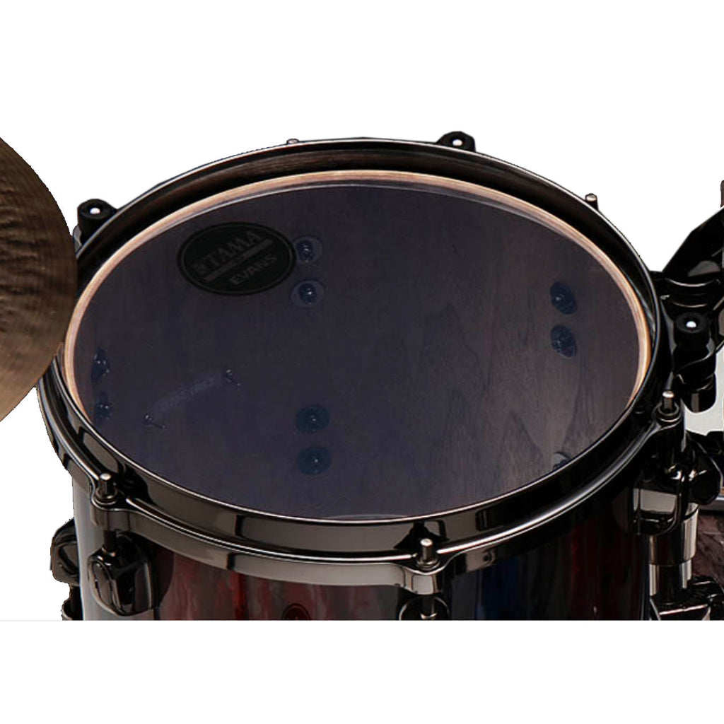 Tama Starclassic Walnut/Birch 5-Piece Shell Pack - Crimson Sapphire Cascade - View 3 | MusicMarket
