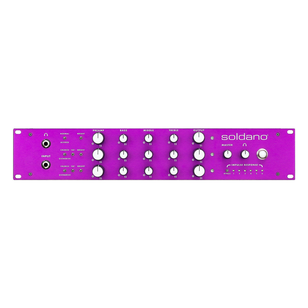 Soldano X88-IR All-Tube Stereo Rackmount Preamplifier - Limited Edition - View 2 | MusicMarket