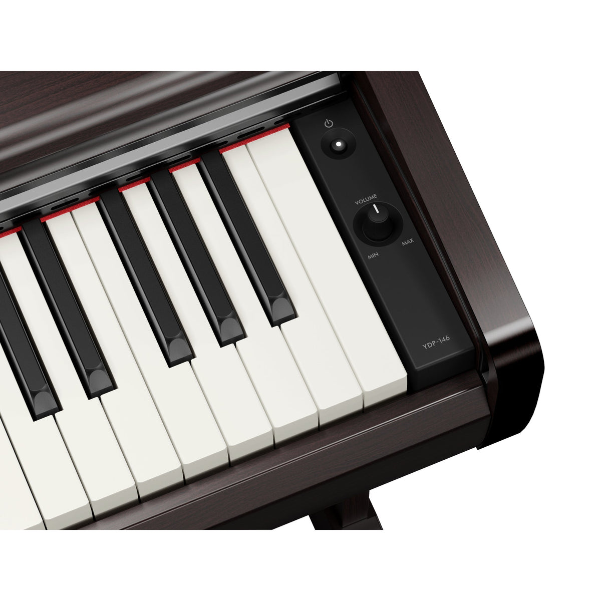 Yamaha YDP-146 Arius Upright Digital Piano - Rosewood - View 4 | MusicMarket