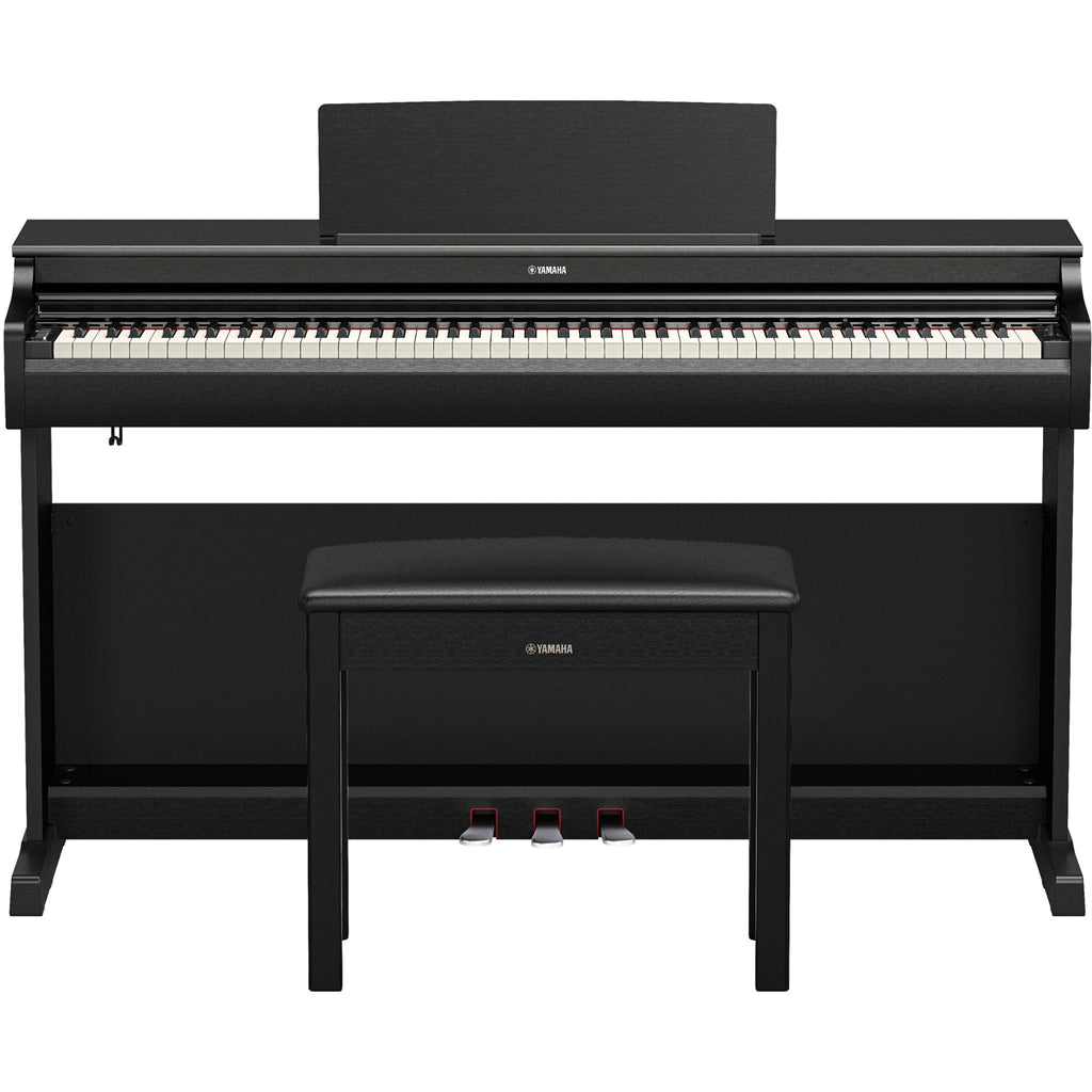 Yamaha YDP-166 Arius Upright Digital Piano - Black - MusicMarket