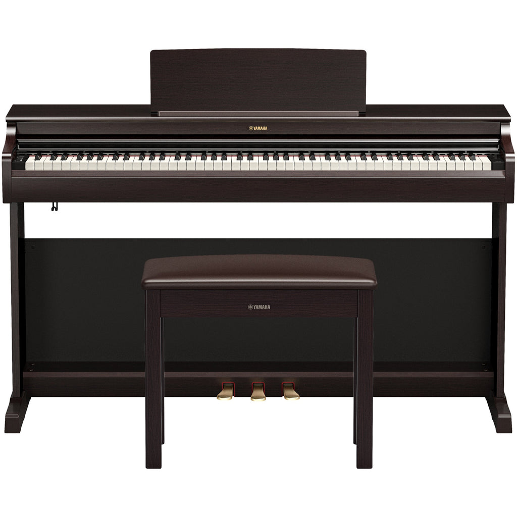 Yamaha YDP-166 Arius Upright Digital Piano - Rosewood - MusicMarket