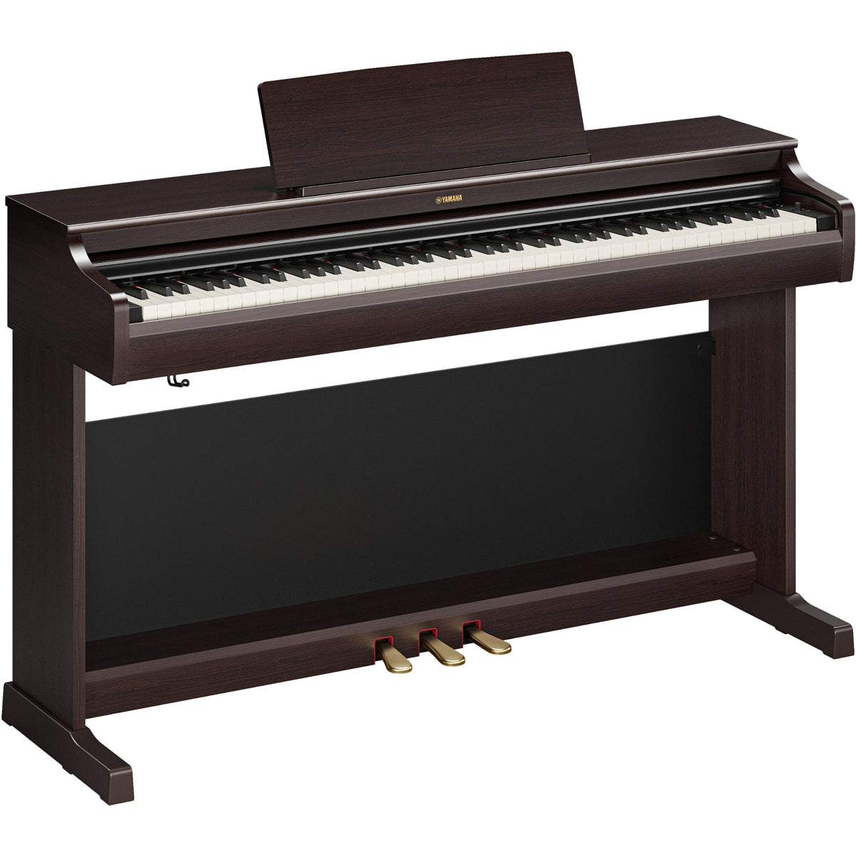 Yamaha YDP-166 Arius Upright Digital Piano - Rosewood - View 2 | MusicMarket