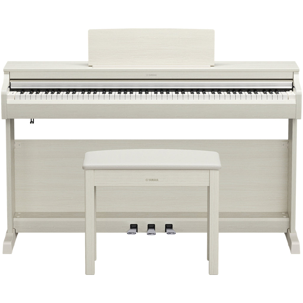 Yamaha YDP-166 Arius Upright Digital Piano - White Birch - MusicMarket