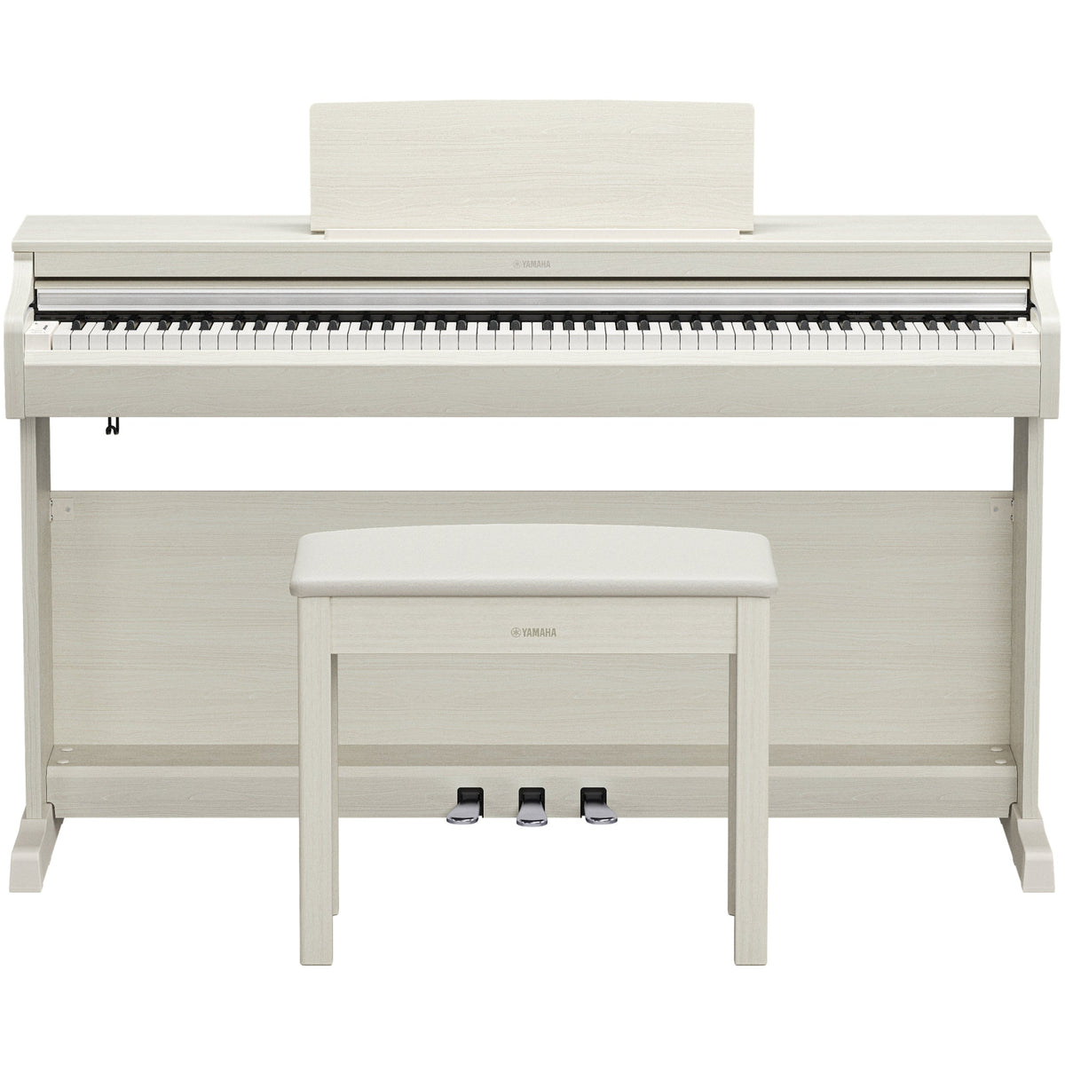 Yamaha YDP-166 Arius Upright Digital Piano - White Birch - MusicMarket