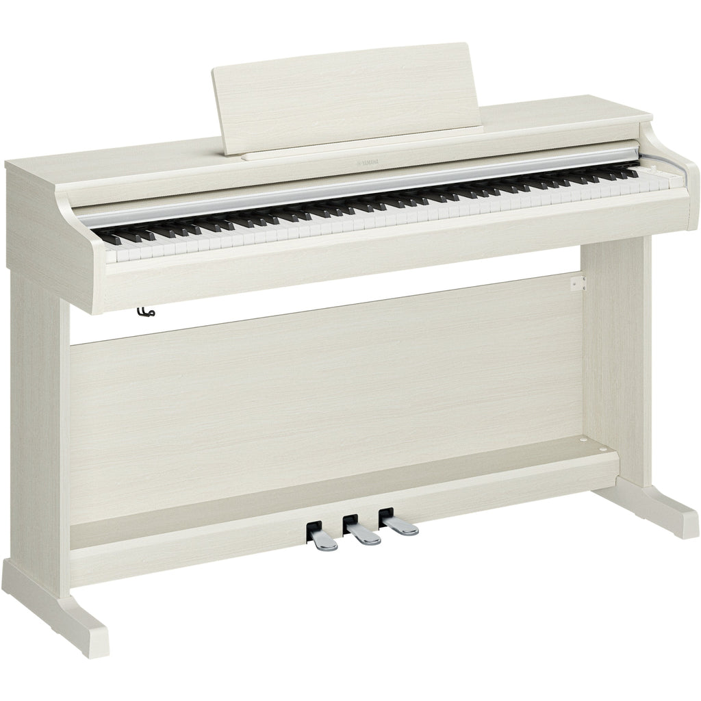 Yamaha YDP-166 Arius Upright Digital Piano - White Birch - View 2 | MusicMarket