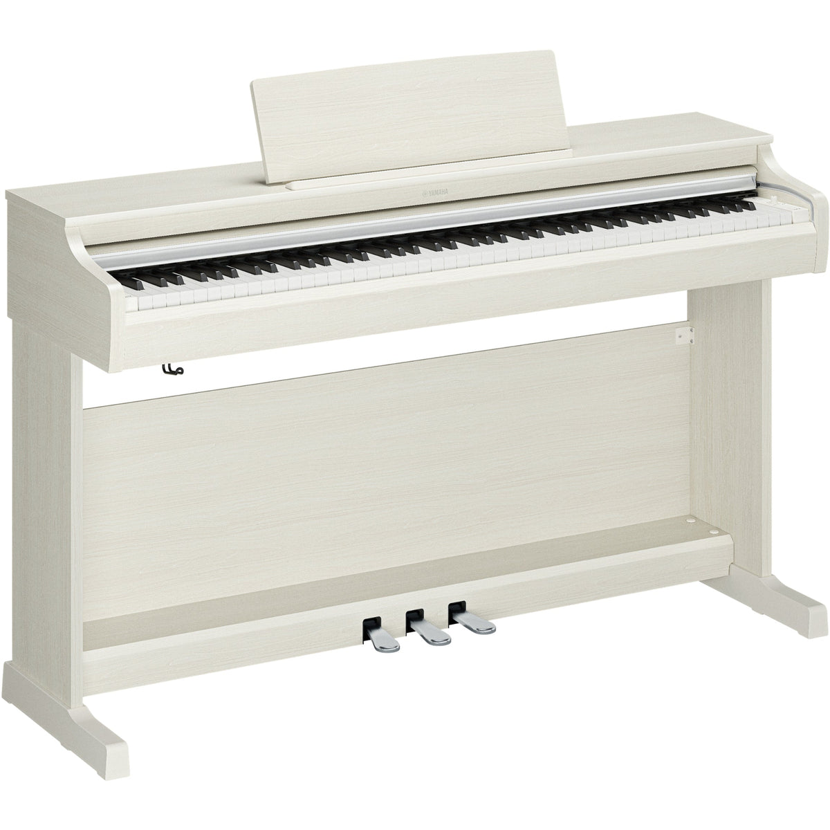 Yamaha YDP-166 Arius Upright Digital Piano - White Birch - View 2 | MusicMarket