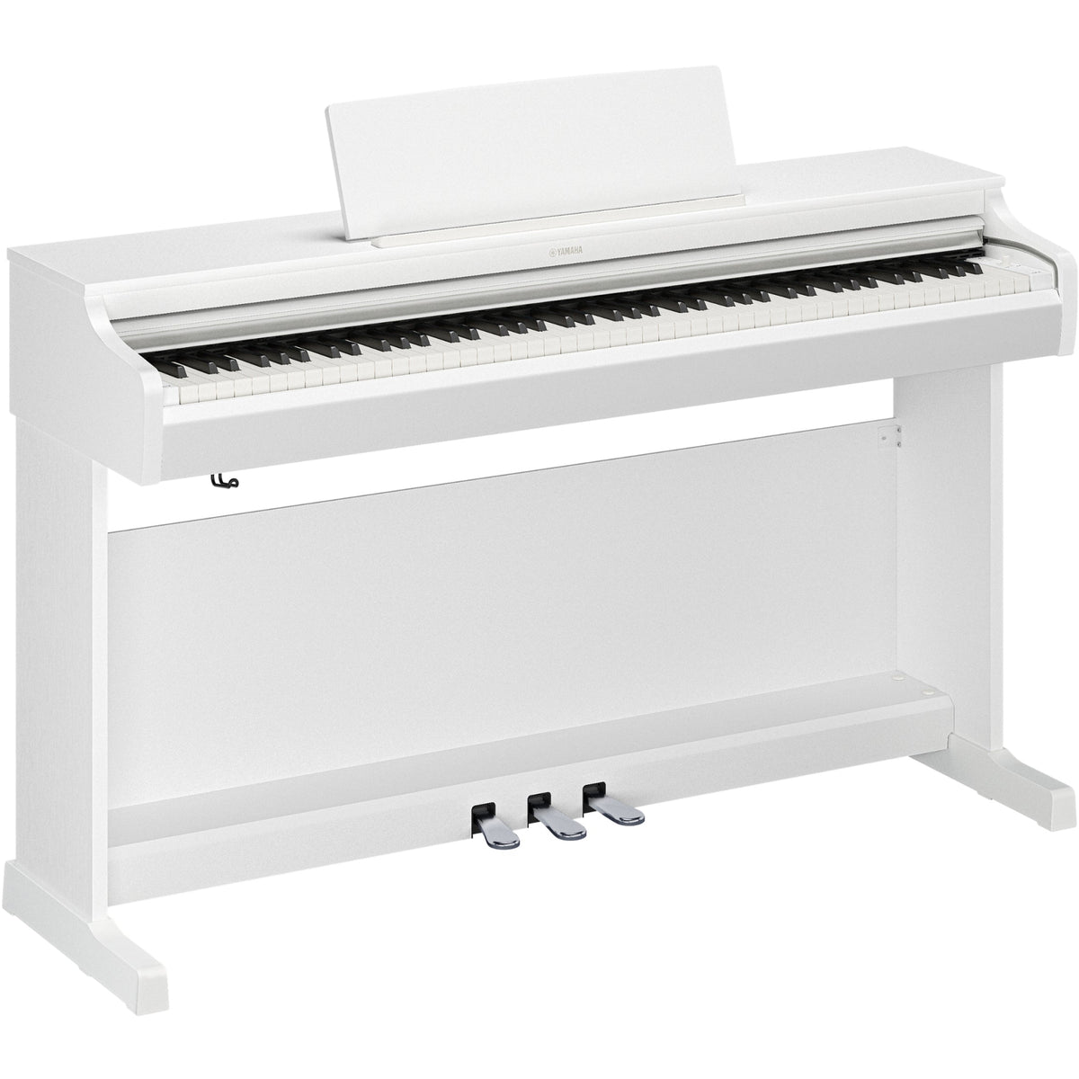 Yamaha YDP-166 Arius Upright Digital Piano - White - View 2 | MusicMarket