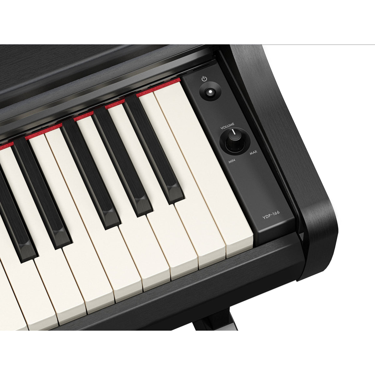 Yamaha YDP-166 Arius Upright Digital Piano - Black - View 5 | MusicMarket