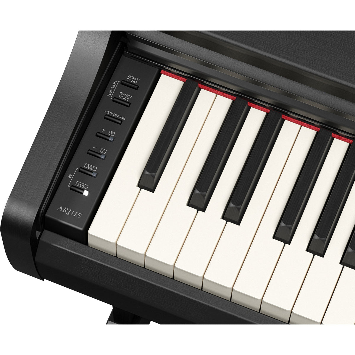 Yamaha YDP-166 Arius Upright Digital Piano - Black - View 6 | MusicMarket