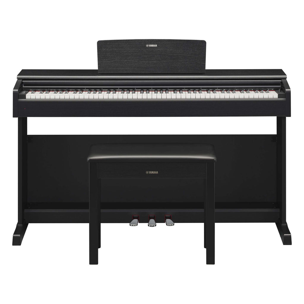 Yamaha YDP-144 Traditional Console Digital Piano with Bench - Black - MusicMarket
