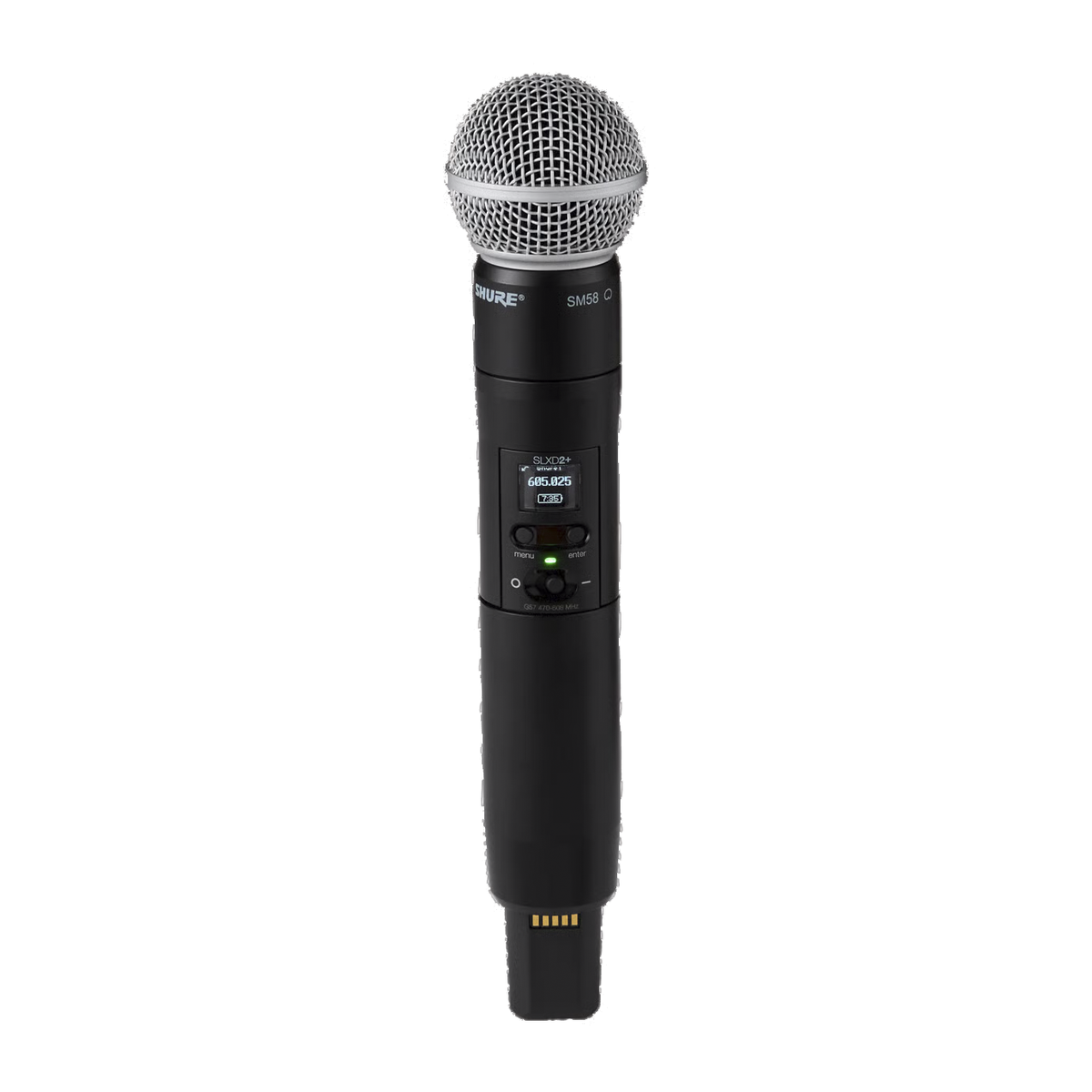 SLXD24+/58 Digital Wireless Handheld System with SM58 Cardioid Dynamic Microphone - G57 Band - View 2 | MusicMarket