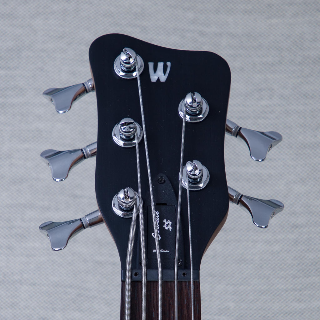 Warwick Corvette 5-String Electric Bass Guitar - Nirvana Black Transparent Satin - #GPS E 013106-24 - View 3 |