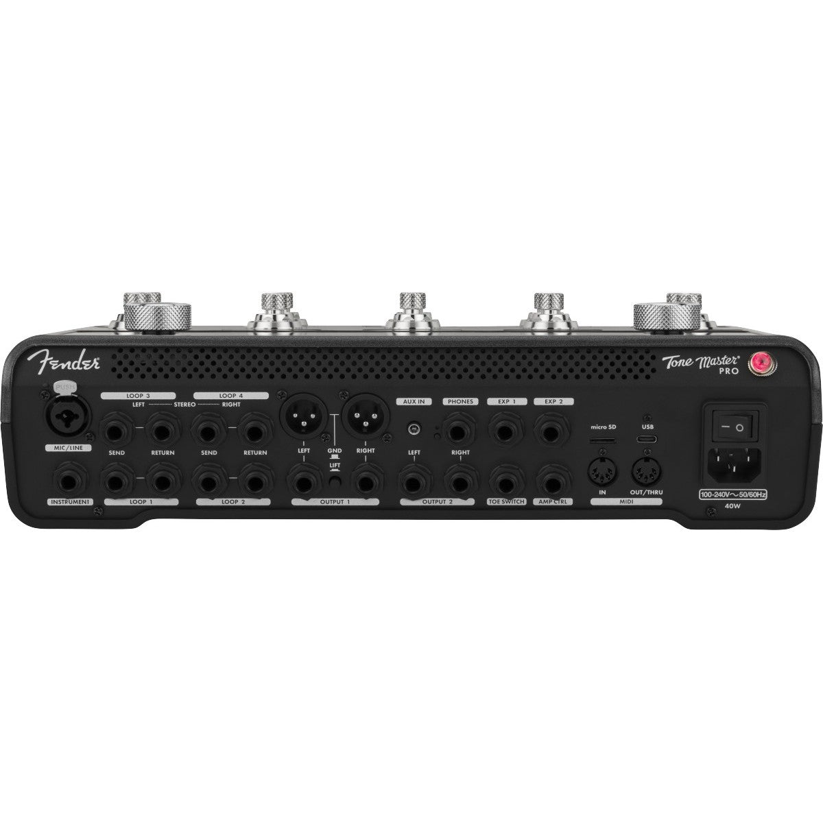Fender Tone Master Pro Multi-Effects Guitar Pedal - View 3 | MusicMarket