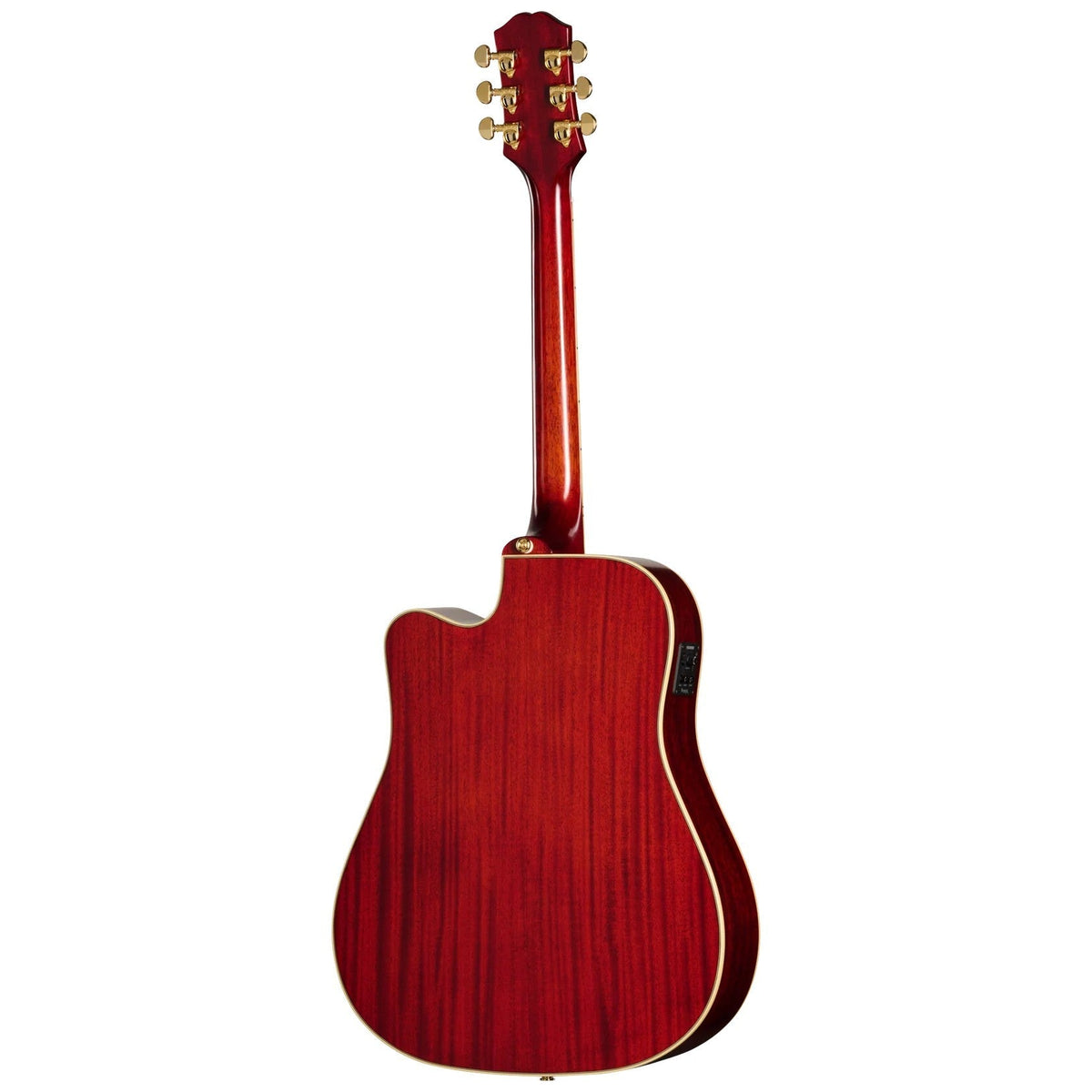Epiphone Hummingbird Standard EC Acoustic-Electric Guitar - Cherry Sunburst - View 2 | MusicMarket