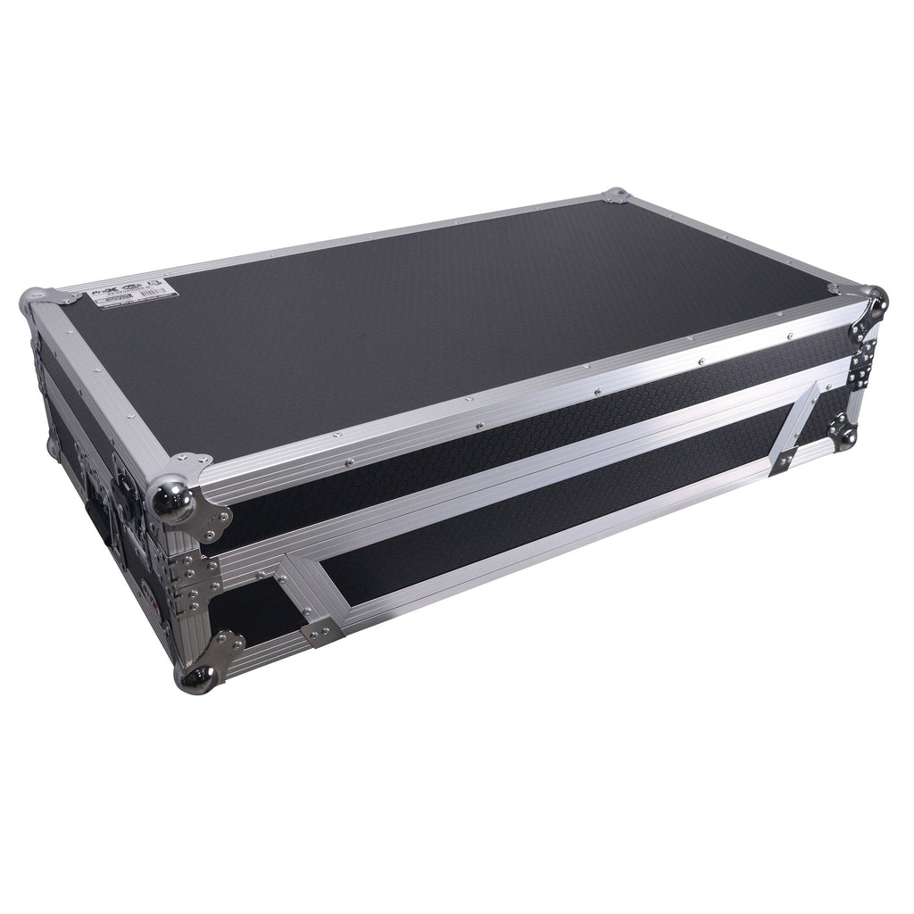 ProX XS-OPUSQUADW ATA Flight Style Road Case with 1U Rack Space and Wheels - View 11 | MusicMarket