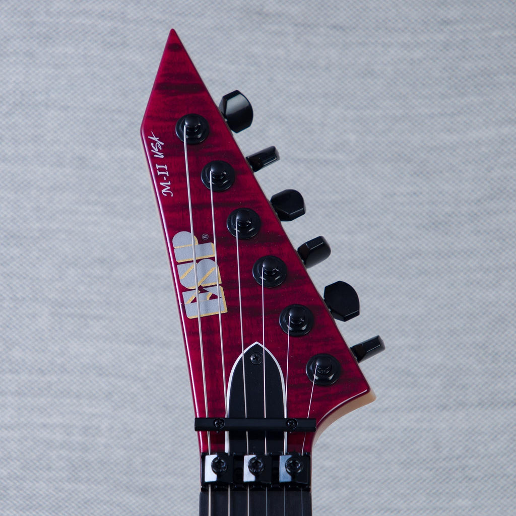 ESP USA M-II DX Electric Guitar - See-Thru Black Cherry - #US26098 - View 3 | MusicMarket