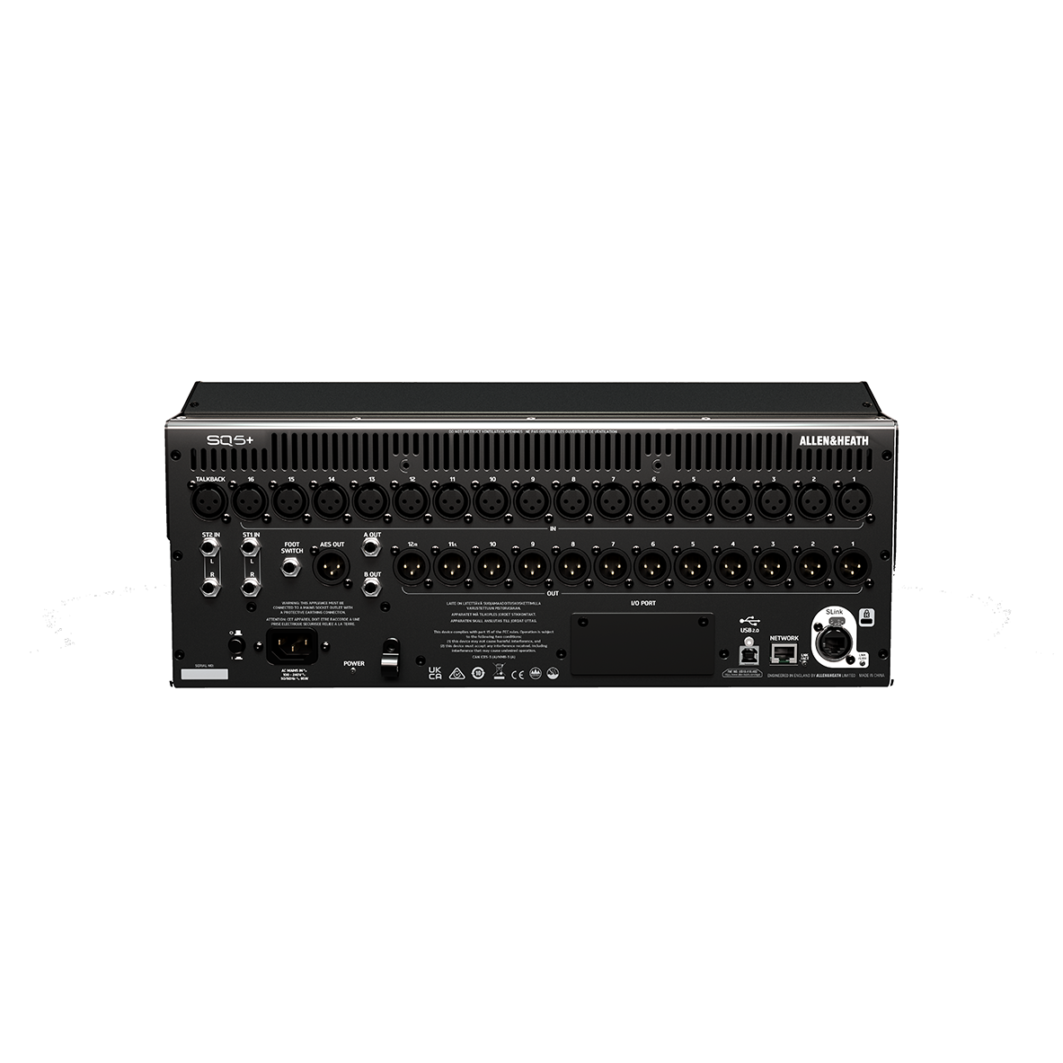 Allen & Heath SQ5+ RackUltra FX Enabled 48-channel Digital Mixer with DEEP Processing - View 2 | MusicMarket