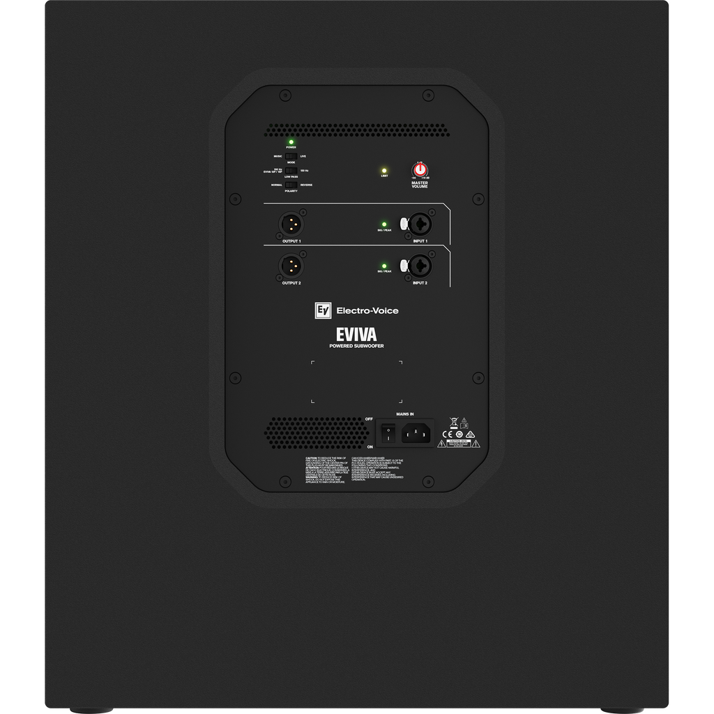 Electro-Voice EVIVA 18SP Powered Subwoofer - View 3 | MusicMarket
