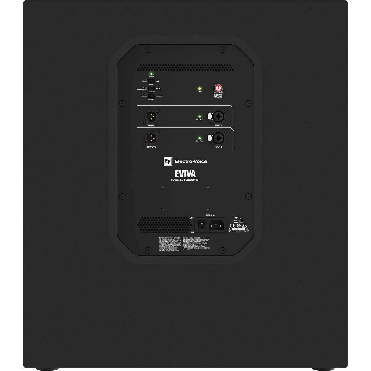 Electro-Voice EVIVA 18SP Powered Subwoofer - View 3 | MusicMarket