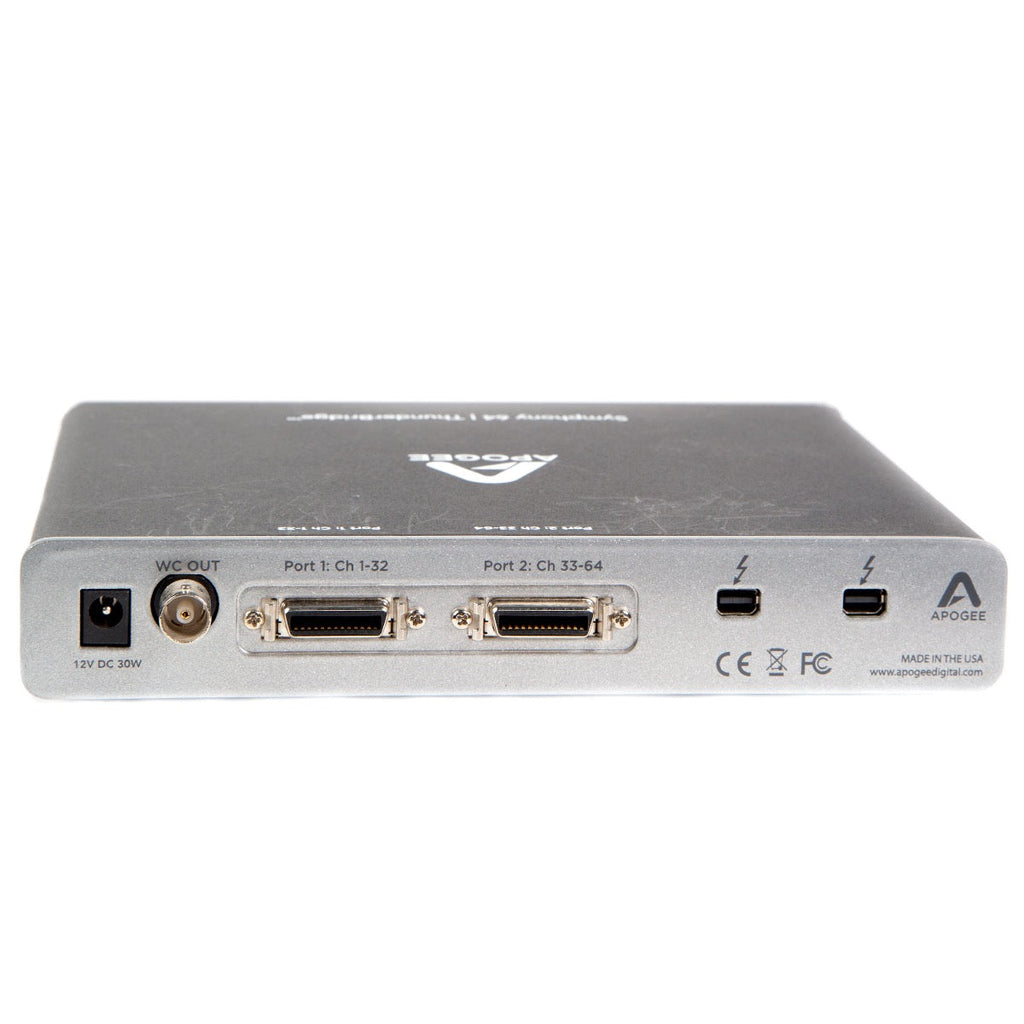 Apogee Symphony 64 ThunderBridge Thunderbolt Connection - View 10 | MusicMarket