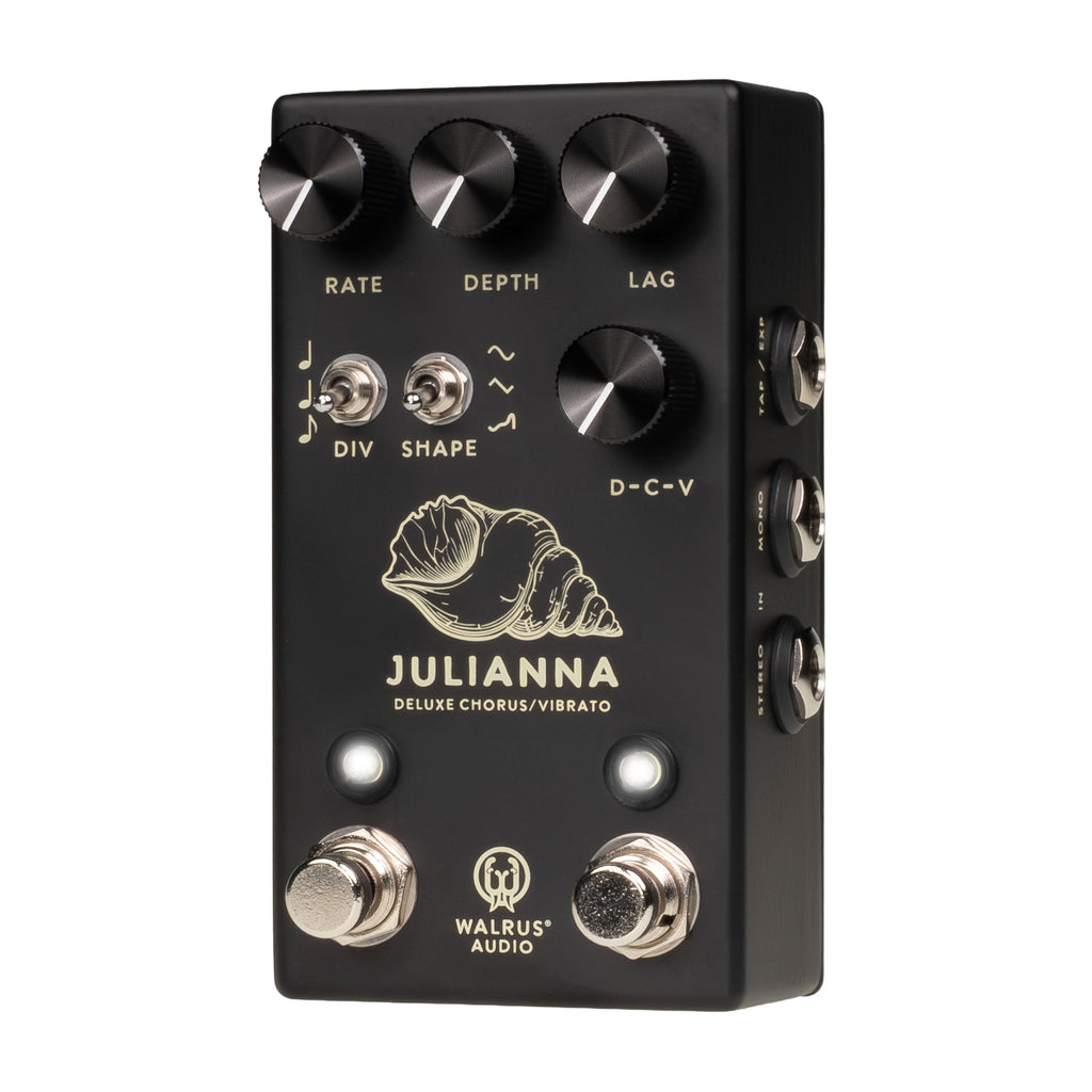 Walrus Audio Limited Edition Julianna Deluxe Chorus/Vibrato Guitar Effects Pedal - Black - View 3 | MusicMarket