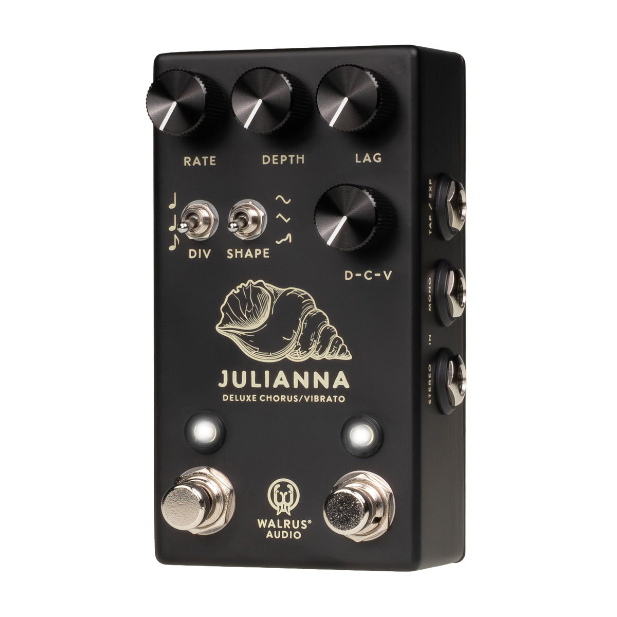 Walrus Audio Limited Edition Julianna Deluxe Chorus/Vibrato Guitar Effects Pedal - Black - View 3 | MusicMarket