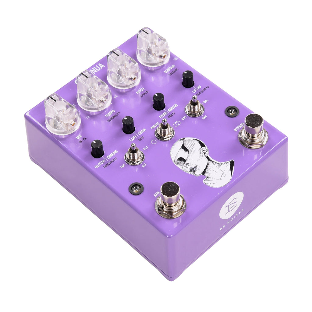 AC Noises Continua Stereo Dynamic Sampler and Multi-Effect Pedal - Angle 2 | MUSICTONER