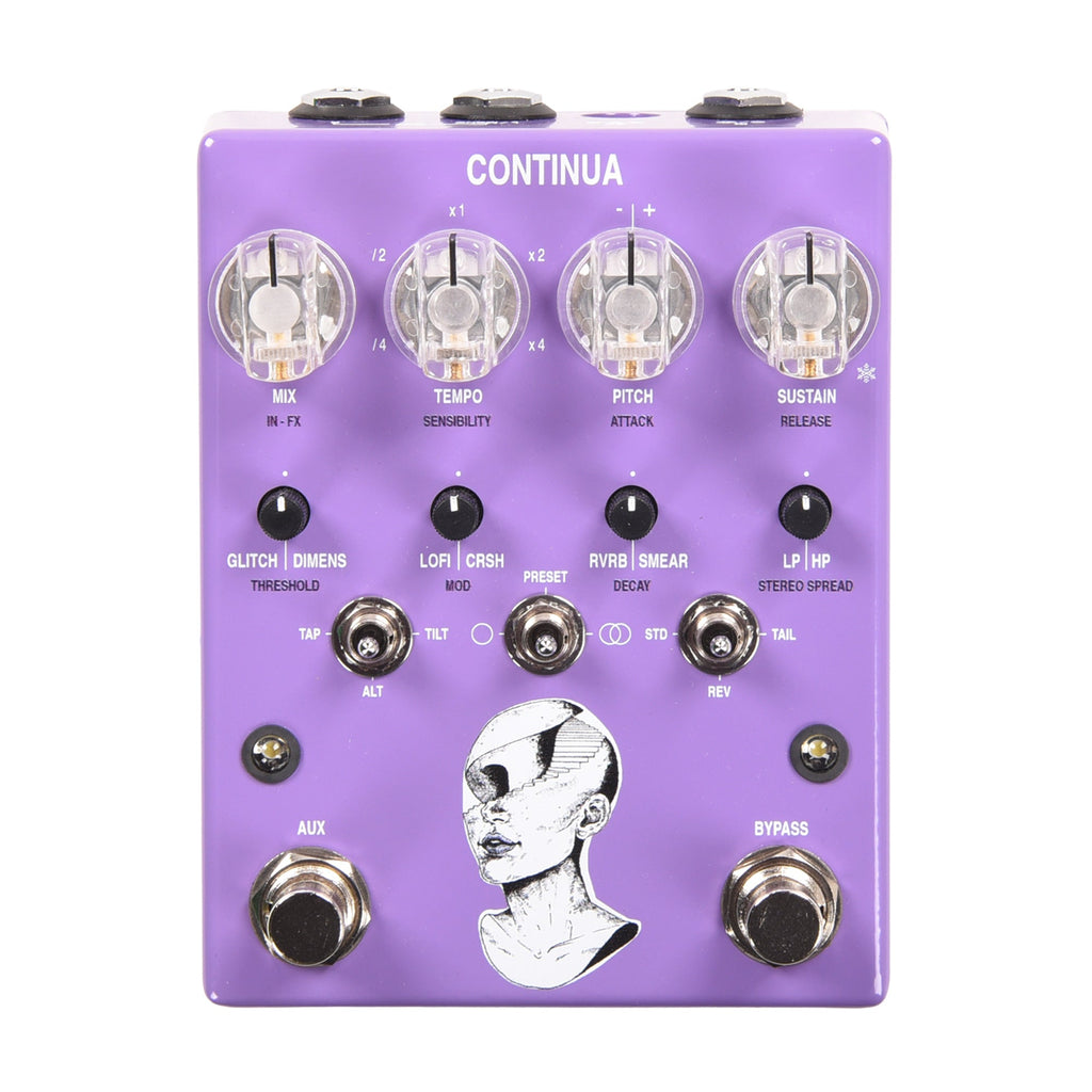 AC Noises Continua Stereo Dynamic Sampler and Multi-Effect Pedal - MUSICTONER