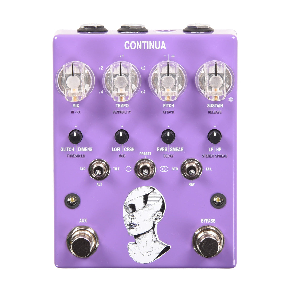 AC Noises Continua Stereo Dynamic Sampler and Multi-Effect Pedal - MUSICTONER