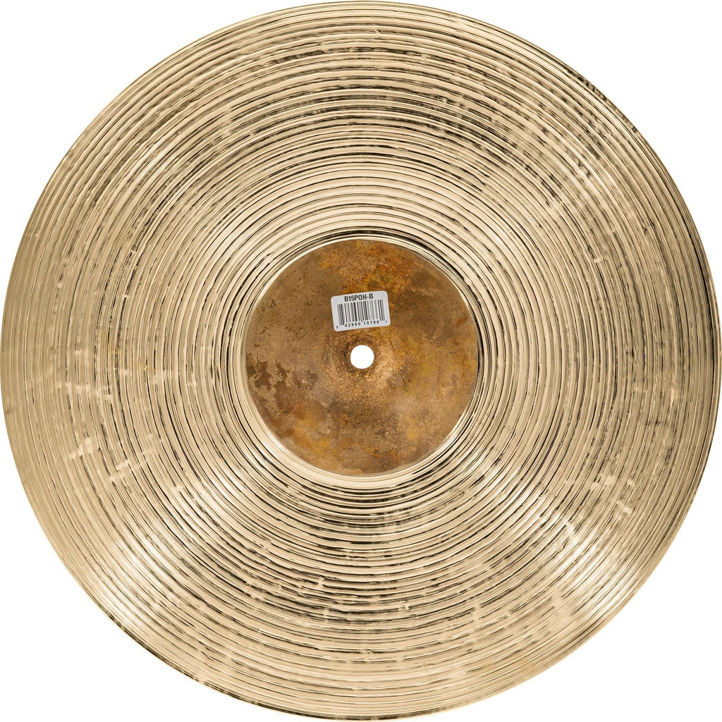 Meinl 15-Inch Byzance Brilliant Polyphonic Hi-Hat Cymbals - View 9 | MusicMarket