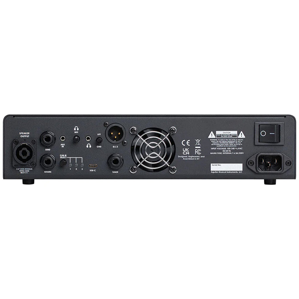 Aguilar AG700V2 Gen 2 700-Watt Bass Amplifier Head - View 2 | MusicMarket