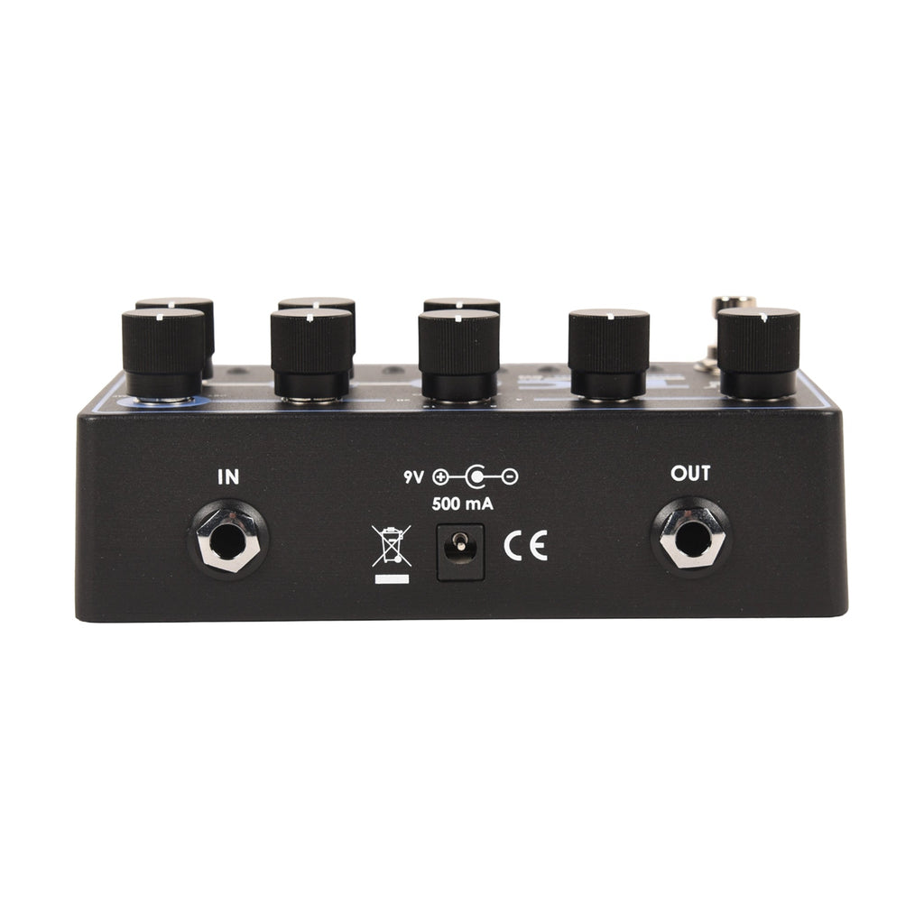 Aguilar TLC Compressor EQ DLX Bass Pedal - Angle 3 | MUSICTONER