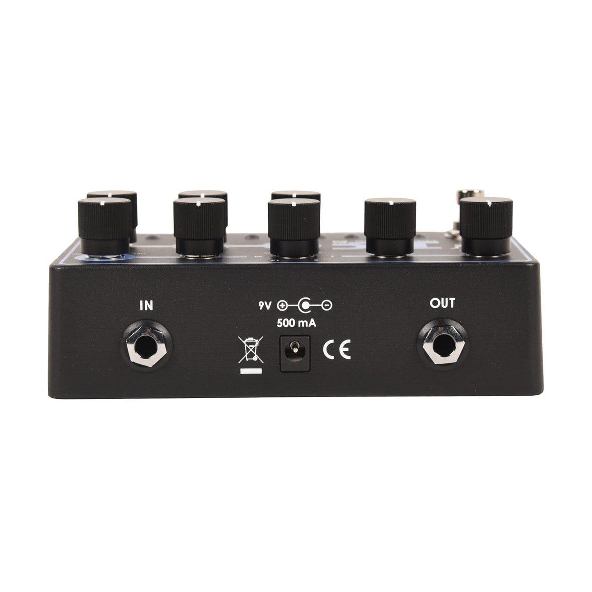 Aguilar TLC Compressor EQ DLX Bass Pedal - Angle 3 | MUSICTONER