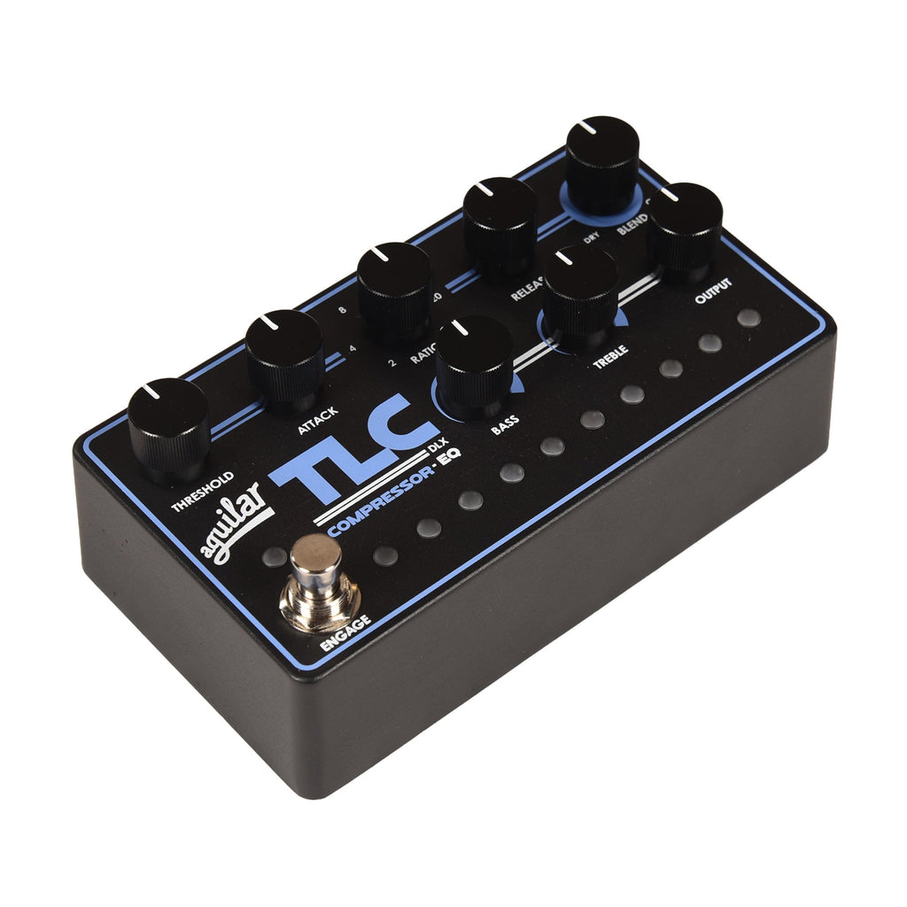 Aguilar TLC Compressor EQ DLX Bass Pedal - Angle 2 | MUSICTONER
