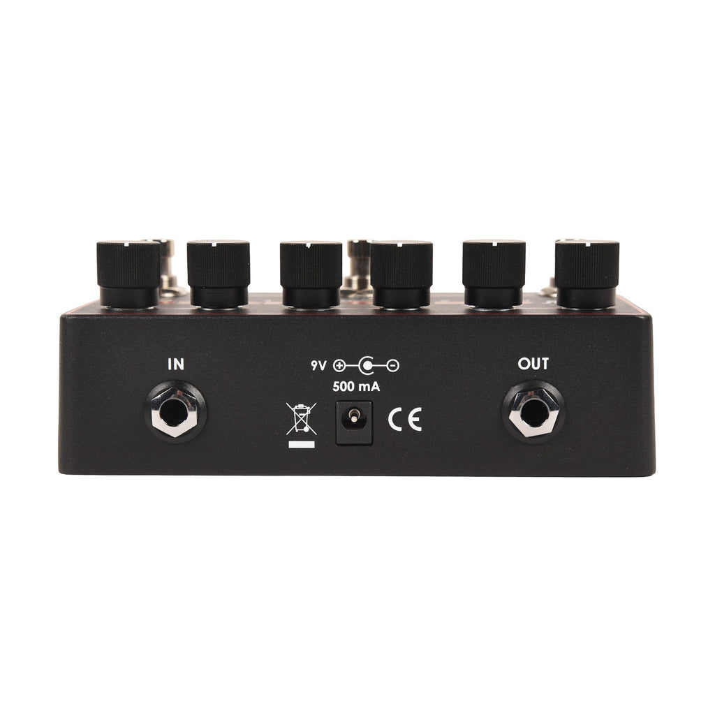 Aguiltar Octamizer DLX Bass Octave Pedal - Angle 3 | MUSICTONER