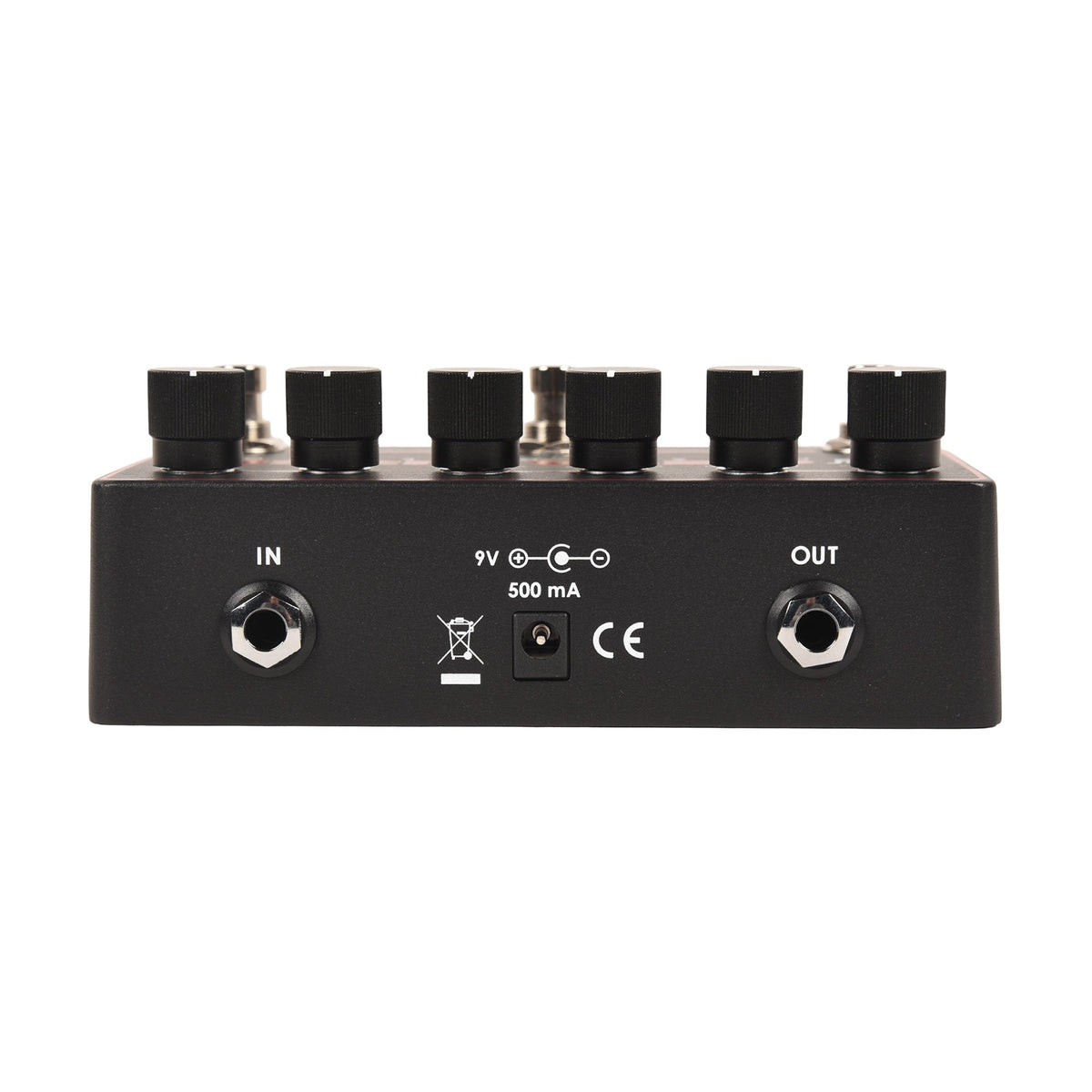 Aguiltar Octamizer DLX Bass Octave Pedal - Angle 3 | MUSICTONER