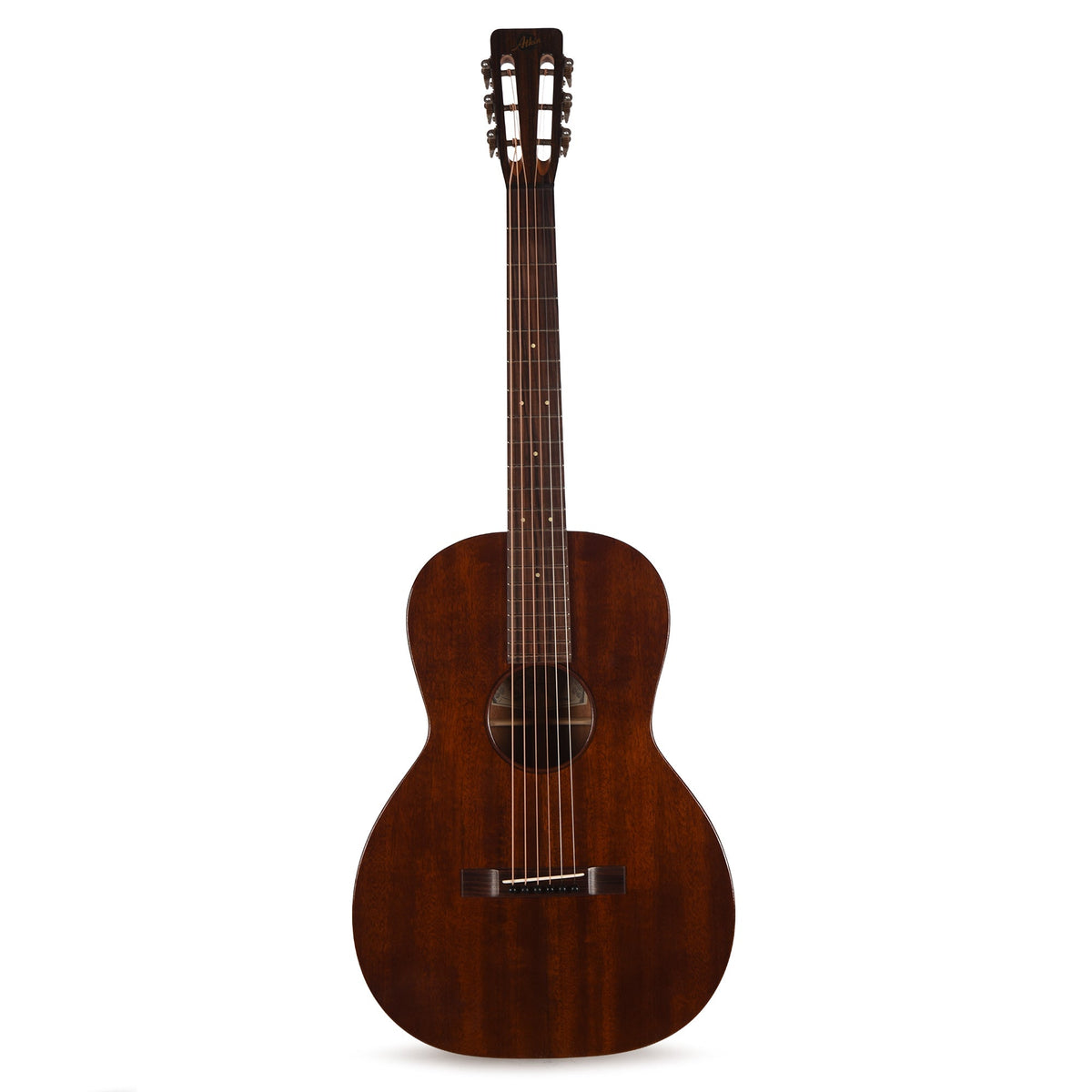 Atkin Dust Bowl 0 12-Fret Mahogany Natural w/Slotted Headstock - Angle 4 | MUSICTONER
