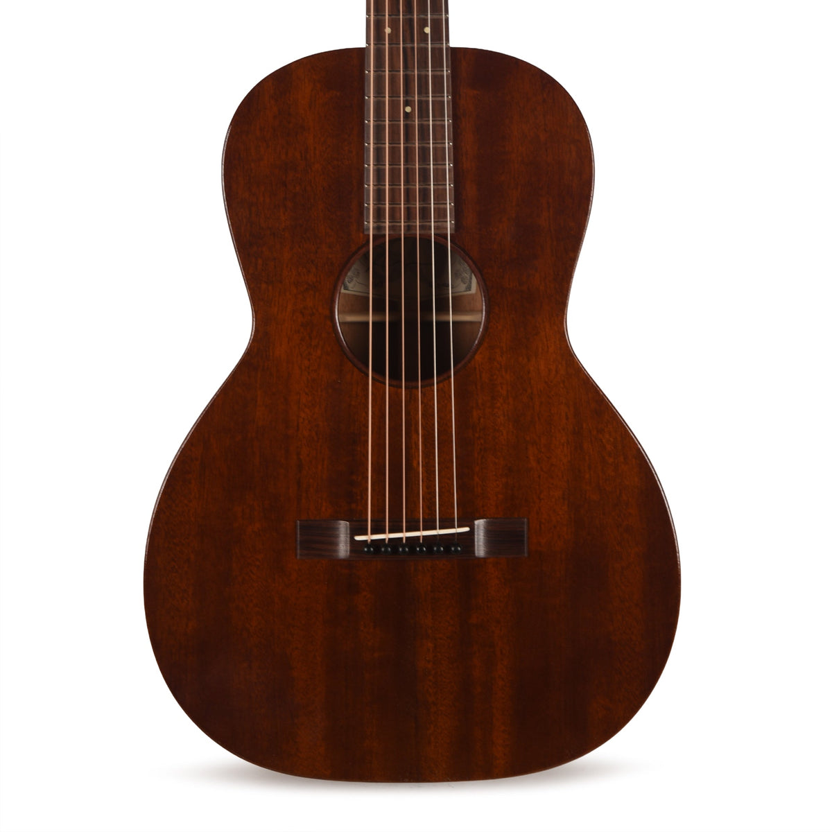 Atkin Dust Bowl 0 12-Fret Mahogany Natural w/Slotted Headstock - Angle 2 | MUSICTONER