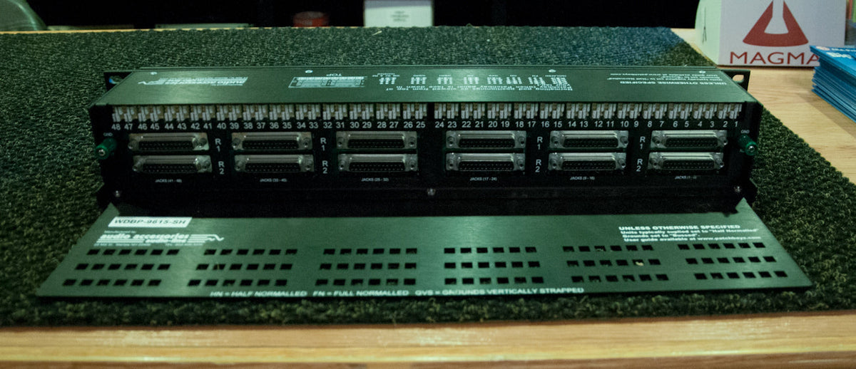 Audio Accessories 96 Point DB25 TT Patch Bay Programmable - View 7 | MusicMarket