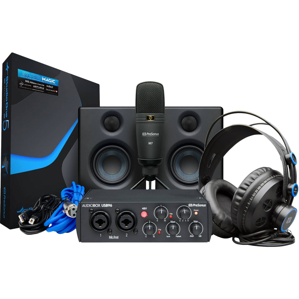 Presonus AudioBox USB® 96 Studio Ultimate Bundle, 25th Anniversary Edition - MusicMarket