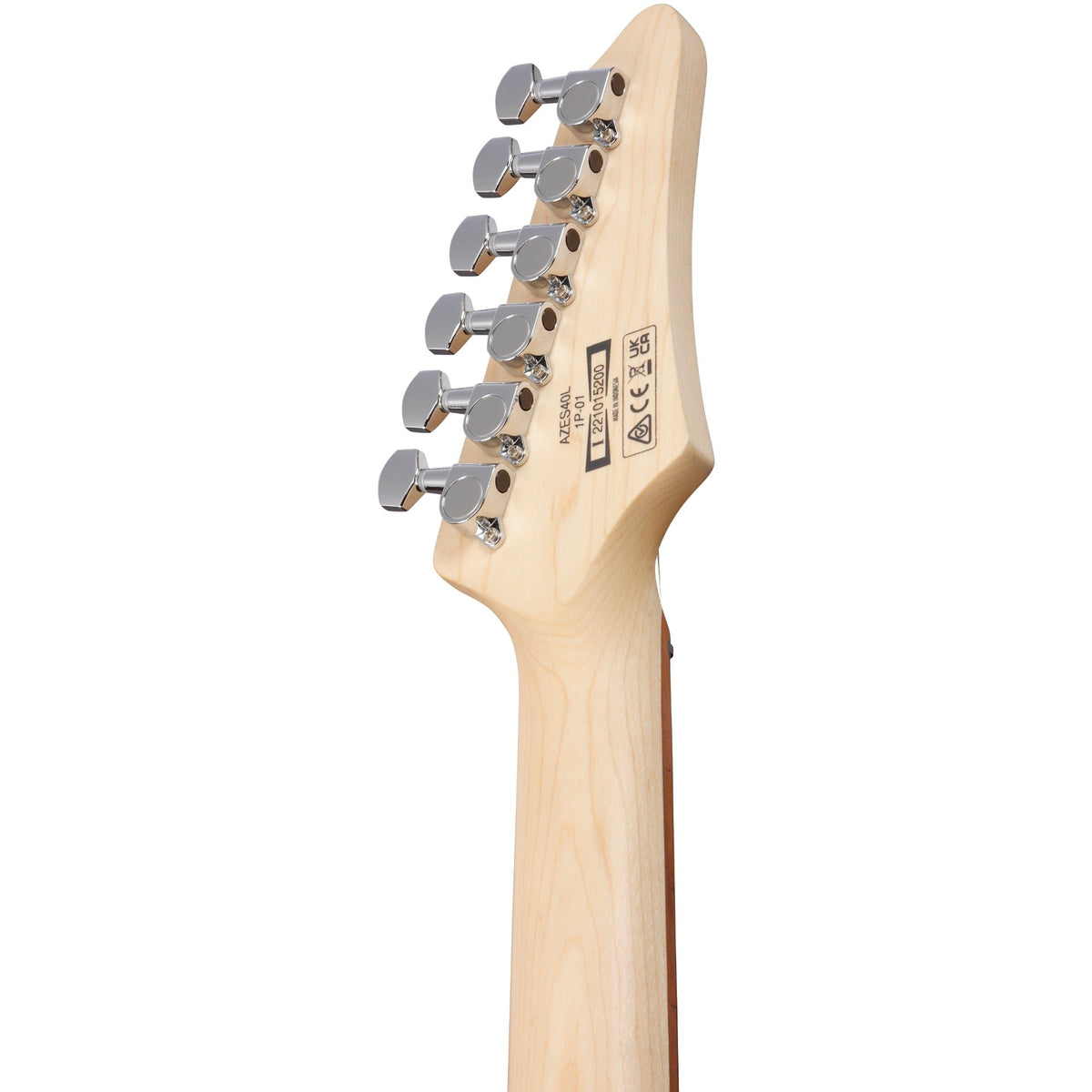 Ibanez AZES40L AZ Standard Left Handed 6-String Electric Guitar in Purist Blue - View 6 | MusicMarket